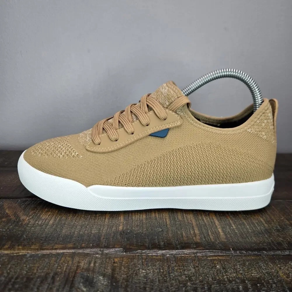 NEW Vessi Weekend 1.5 Womens Size 11 Waterproof Shoes Sneaker Oak Brown White